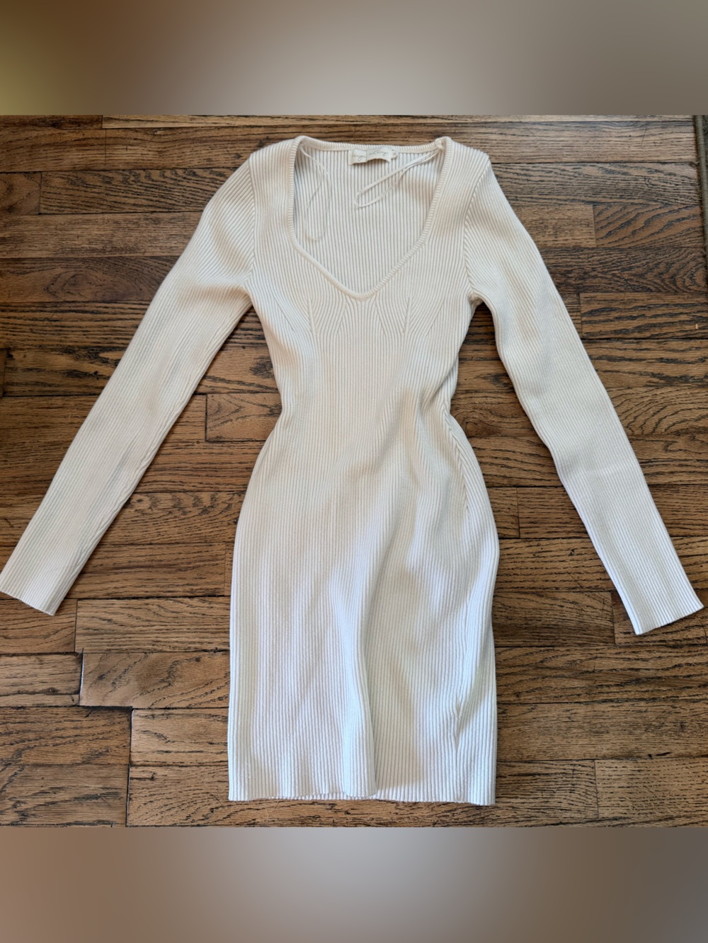 White Sweater Dress